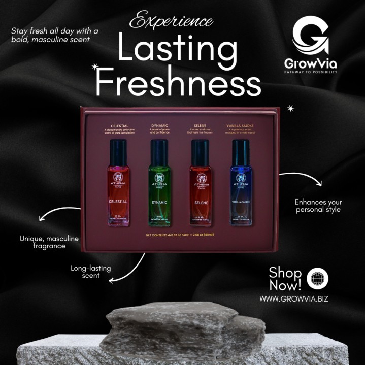 ATHENA fragrance Paris (20 ml pack of 4 )