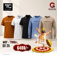 T-Shirt Combo (Pack Of 5)