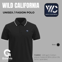 wild California t shirt -Black (Pre order 10 days )