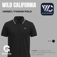 wild California t shirt -Black 